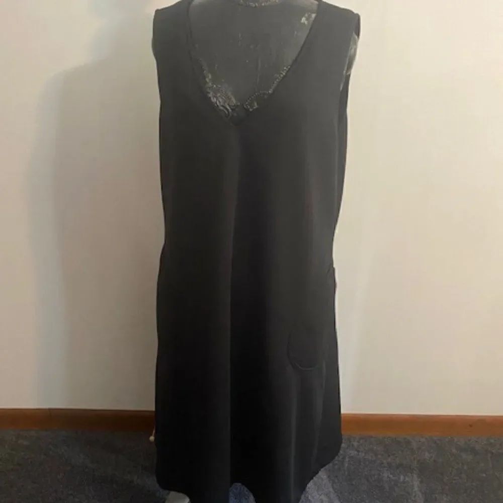 NPC Fashion Vintage Black Jumper dress, size L